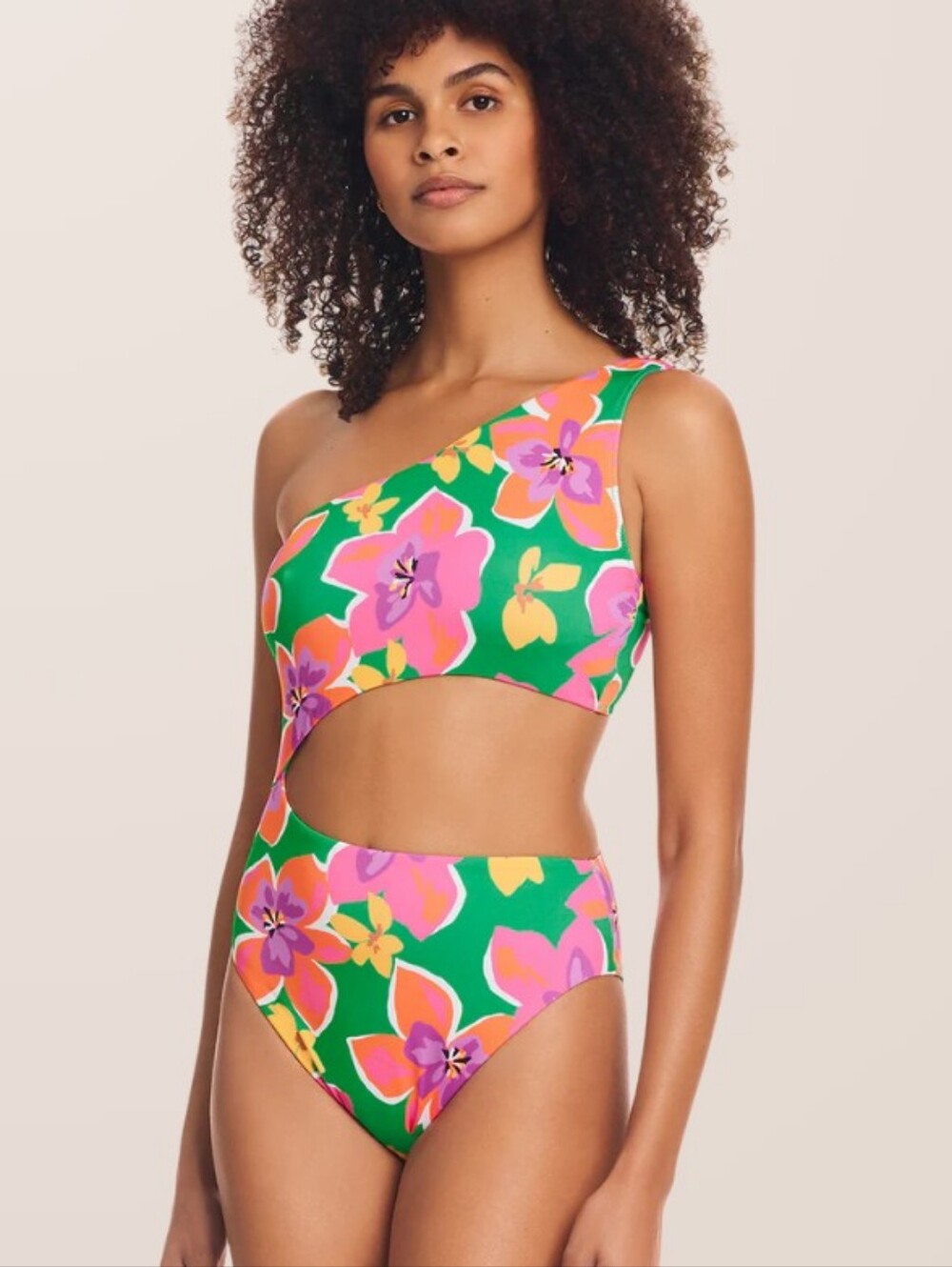 NWT Sanctuary Mio Super Bloom Floral One Piece Swimsuit Anthropologie
